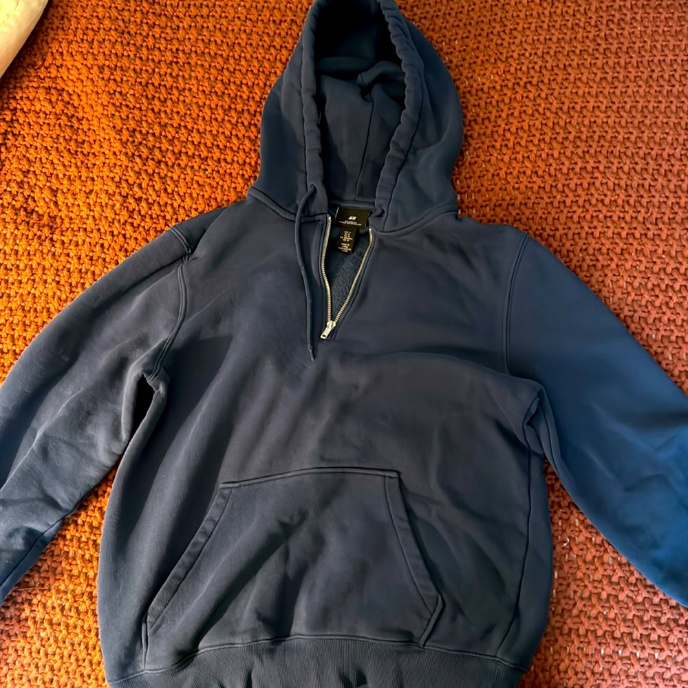 H&M blue hoodie. Medium